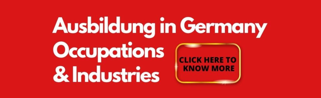 List of Ausbildung Courses in Germany